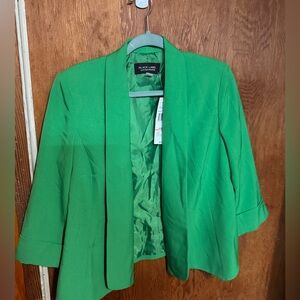 Evan Picone Women's Vibrant Green Blazer
